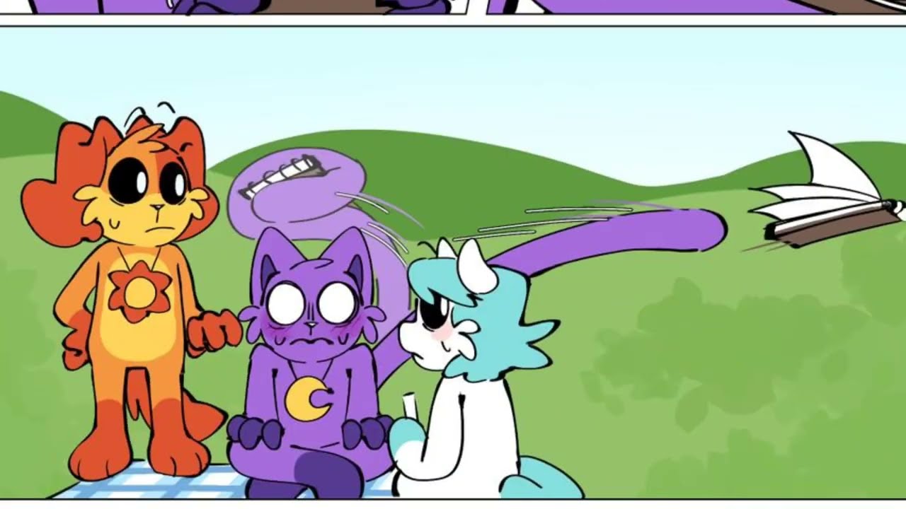 Panic - Dogday And Catnap | Smiling Critters Comic Dub
