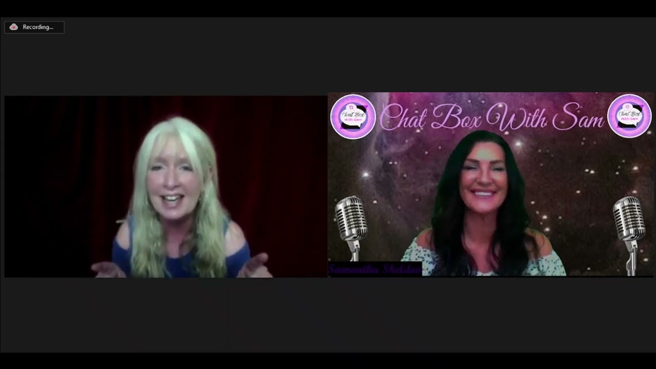 Chat Box with Sam with guest Sandie West 💫Sneak Peek          🎙️🖤🎙️