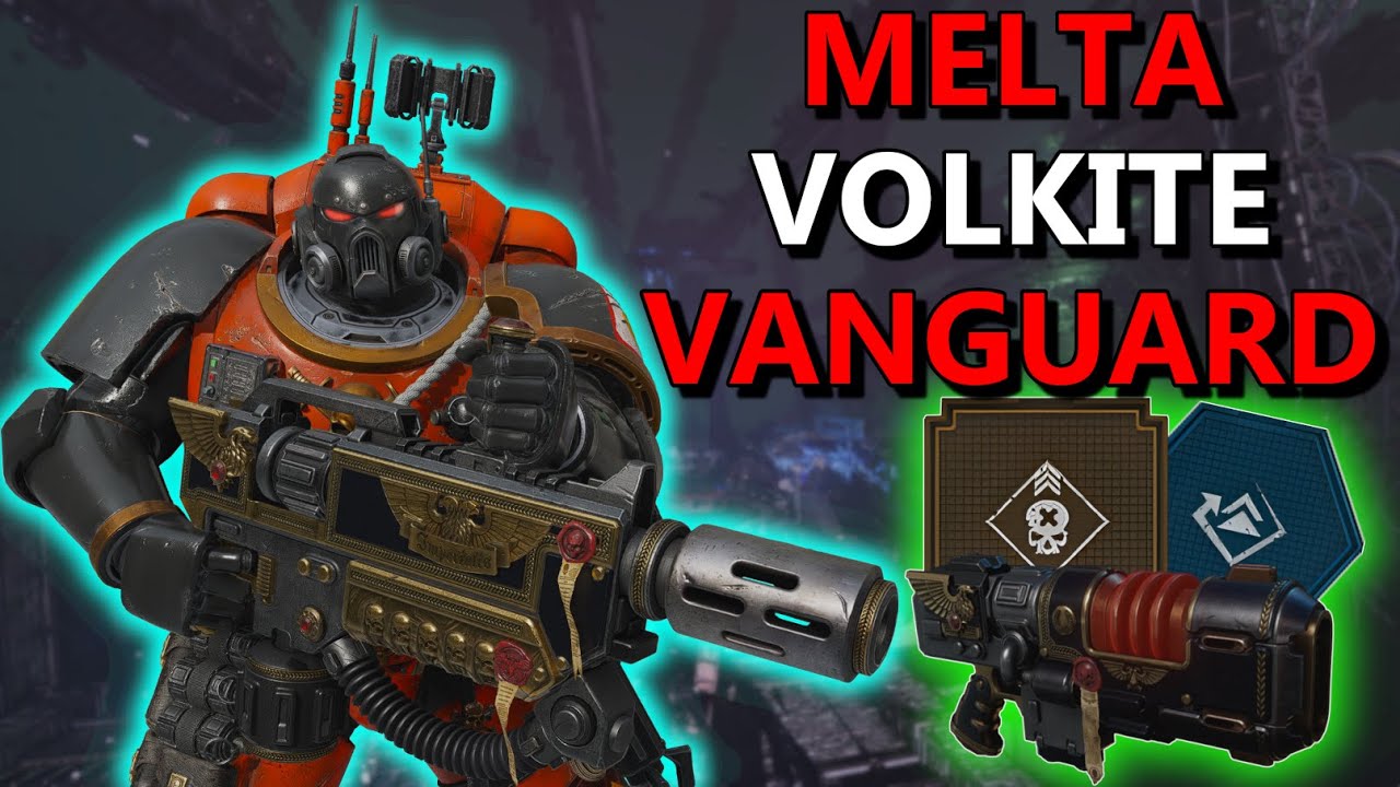 Vanguard INCINERATES Chaos With Melta Rifle & Volkite Pistol - True Solo Absolute | Space Marine 2