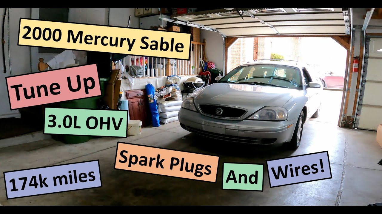 2000 Mercury Sable 3.0L OHV Spark Plugs and Wires