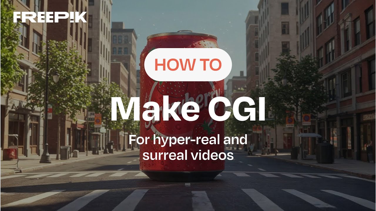 How to make CGI ads with AI &ndash; Easy AI CGI Tutorial | Freepik How-To