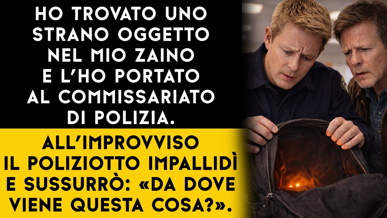 Quello che ho trovato nel mio zaino ha diviso la mia vita in un PRIMA e un DOPO