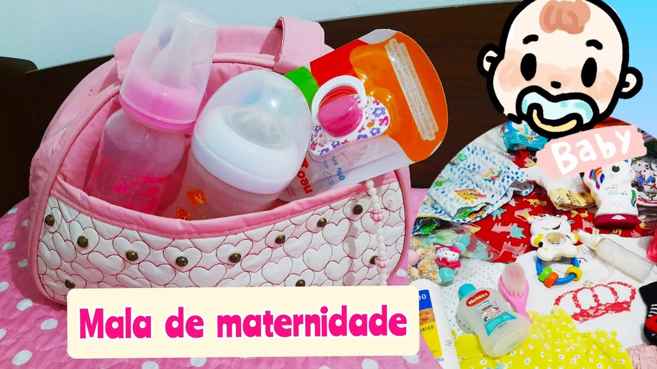Arrumando Mala Maternidade da Luna-bebê reborn!