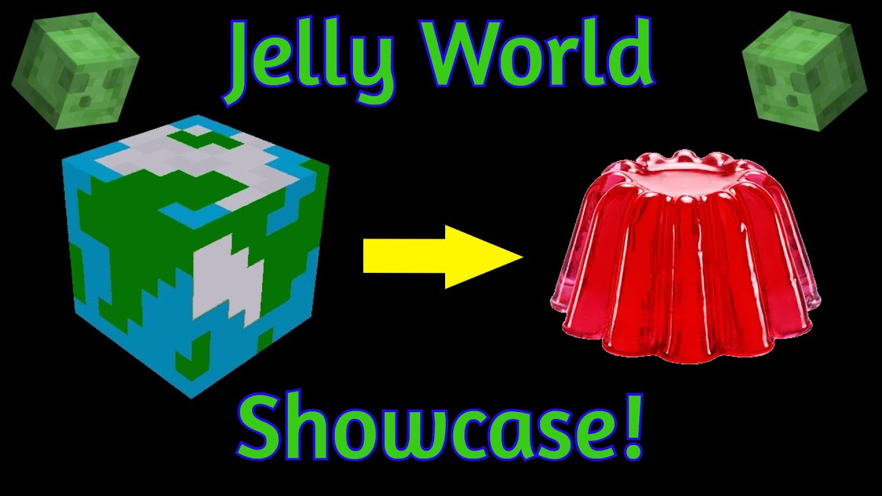 The Craziest Minecraft Shaders (Jelly World) Showcase