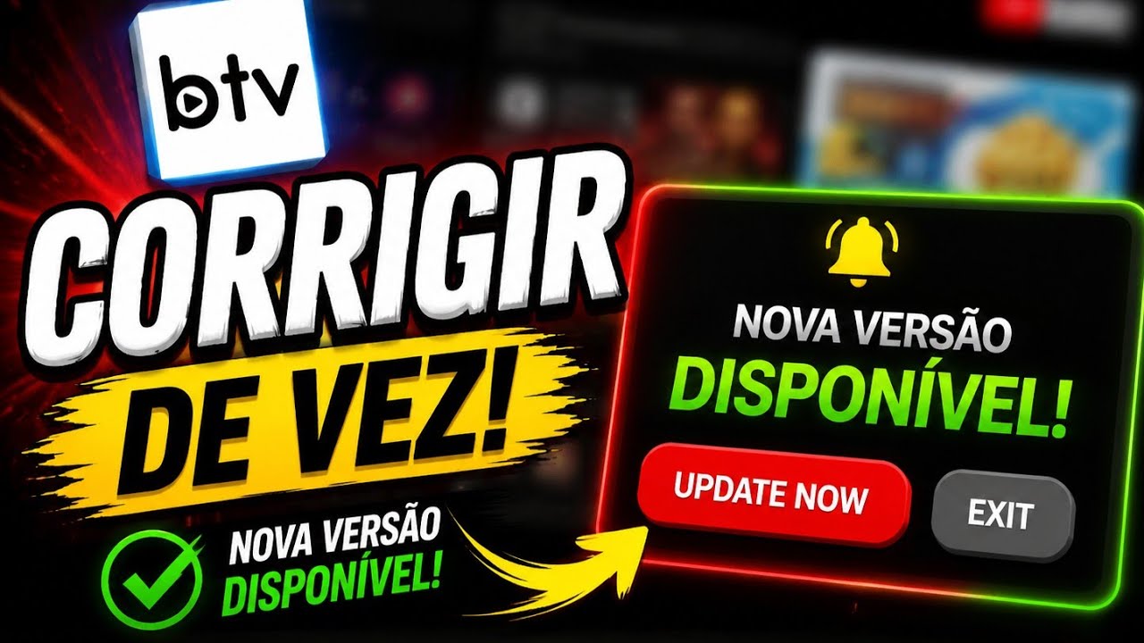 FÁCIL! CORRIGIR MENSAGEM UPDATE NOW NOVA VERSÃO NA TELA VIVO TV