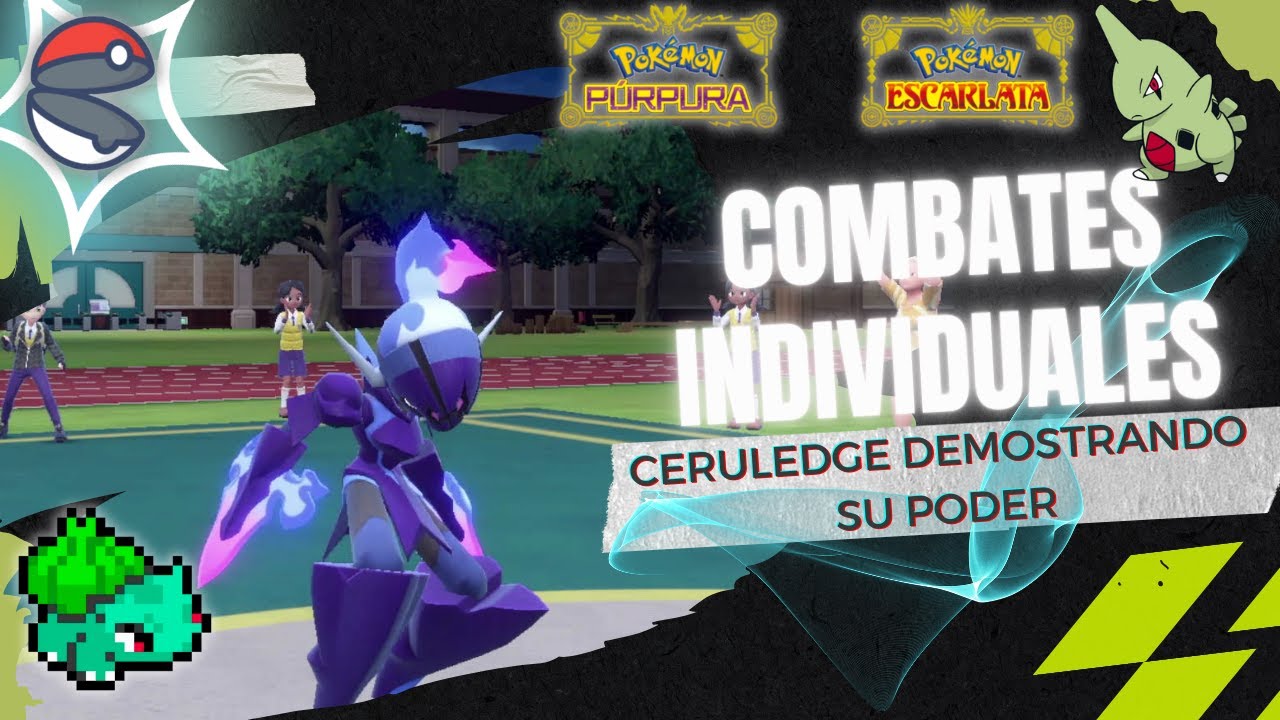 Ceruledge Demostrando su Poder!! - Combates Individuales - Pokémon Escarlata y Purpura