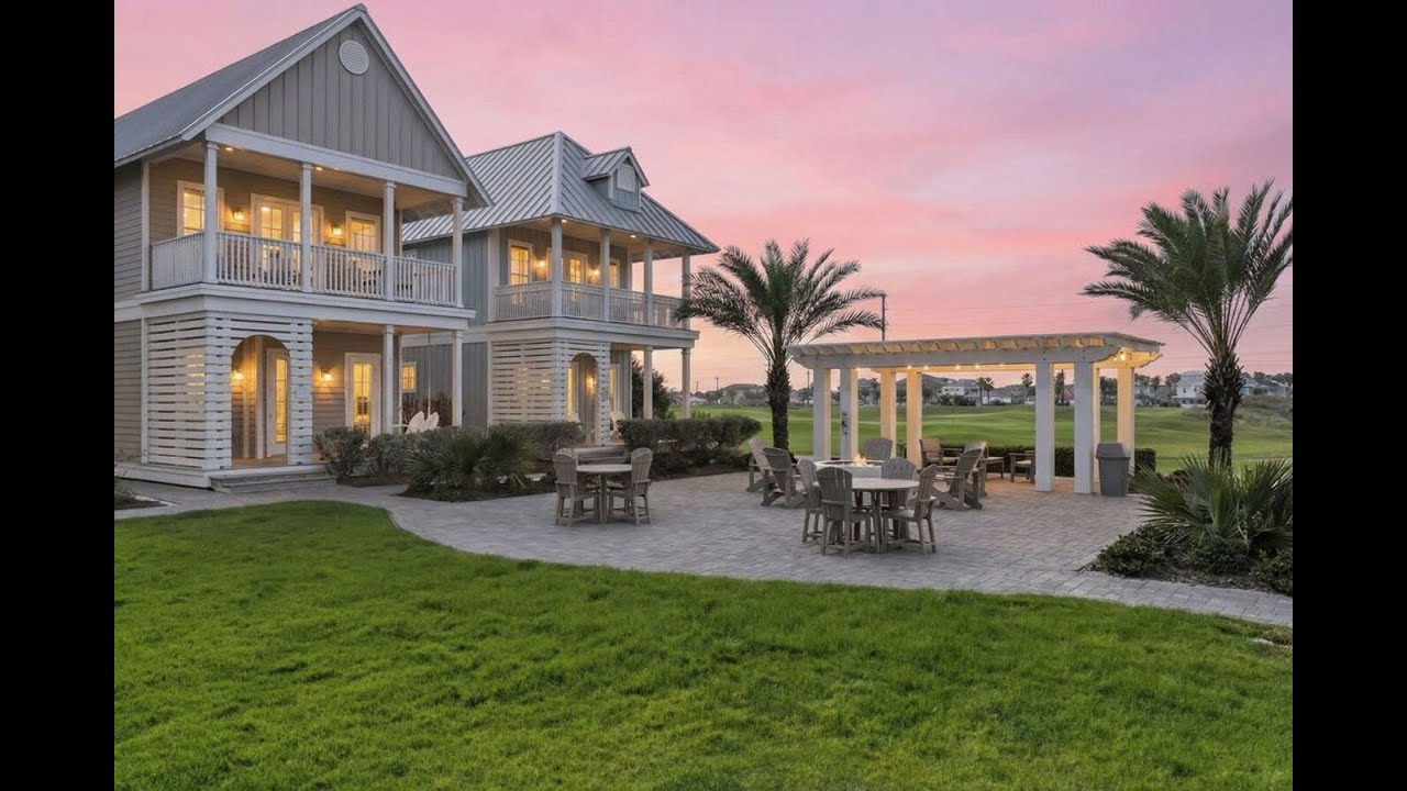 Beachside Sophistication with Golf Course Views