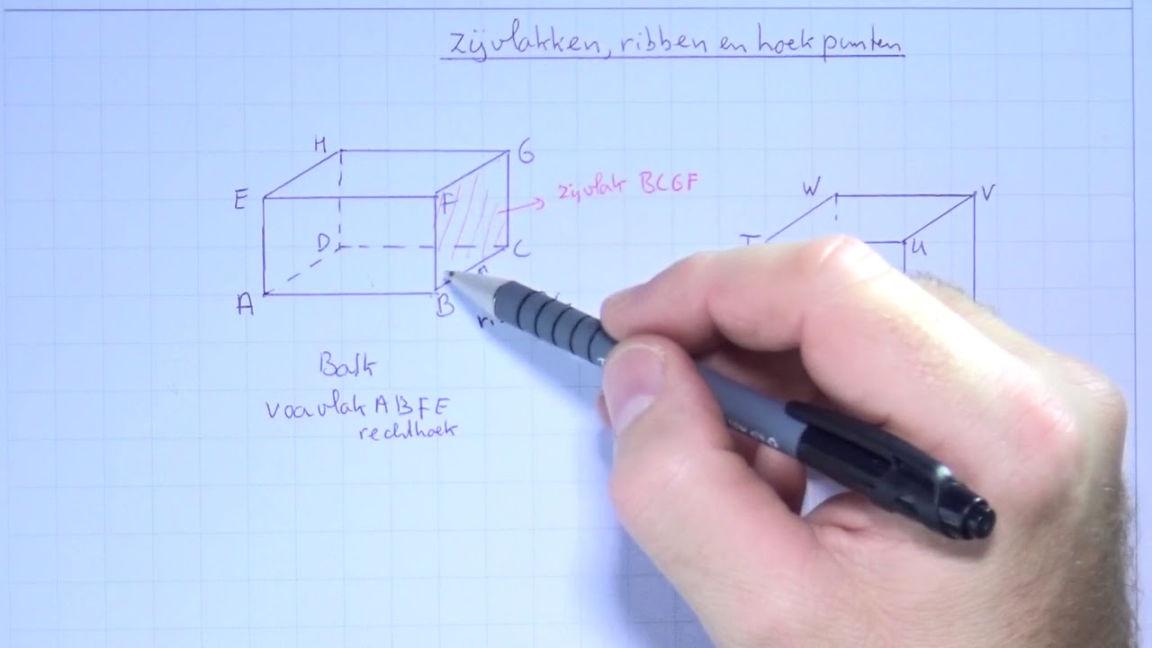 havovwo_klas1_12_10 Zijvlakken, ribben en hoekpunten
