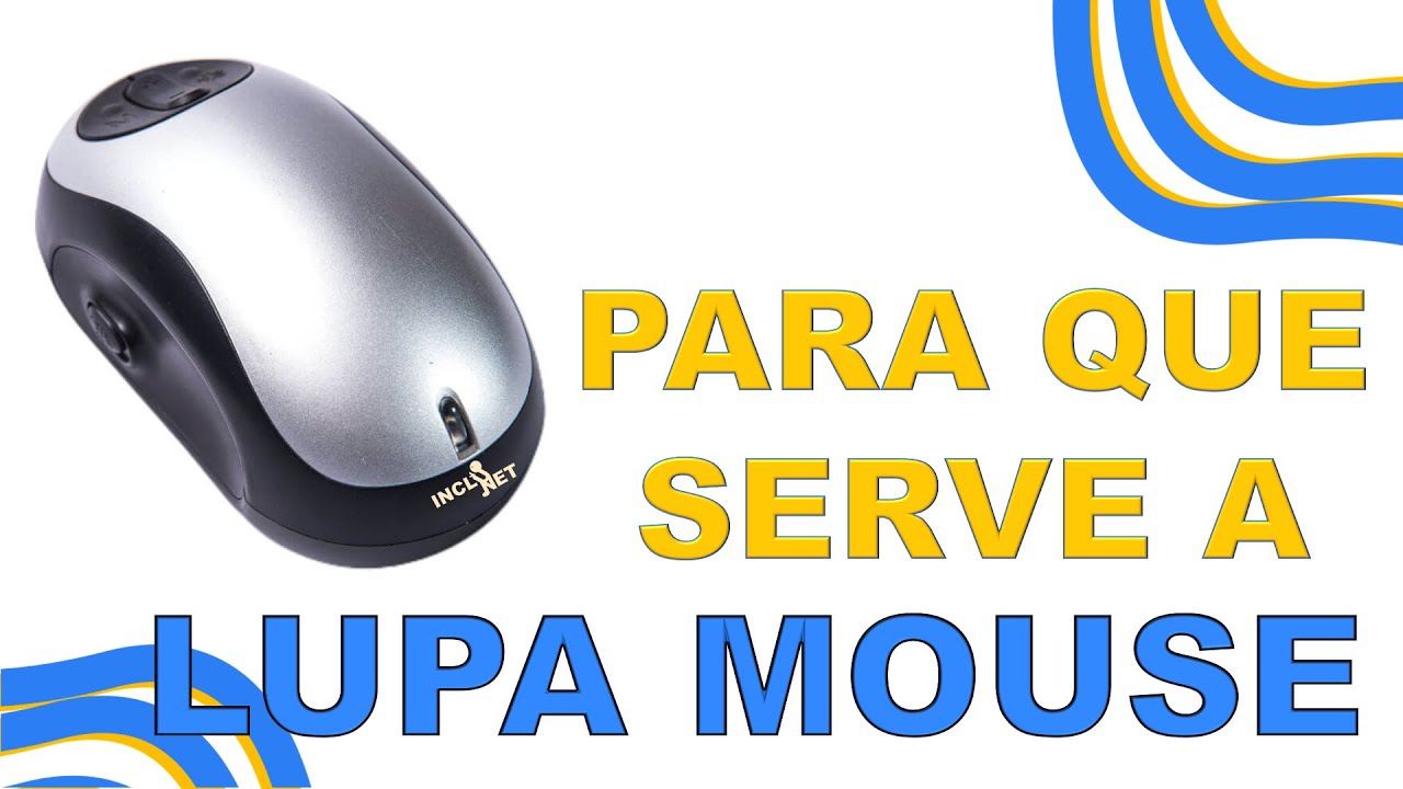 Conheça um vídeo ampliador eletrônico tipo mouse para pessoas com baixa visão