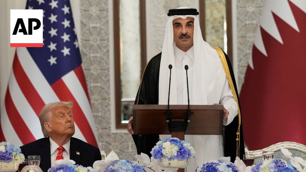 Qatar's emir calls on Trump for US pressure to help end bloodshed in Gaza