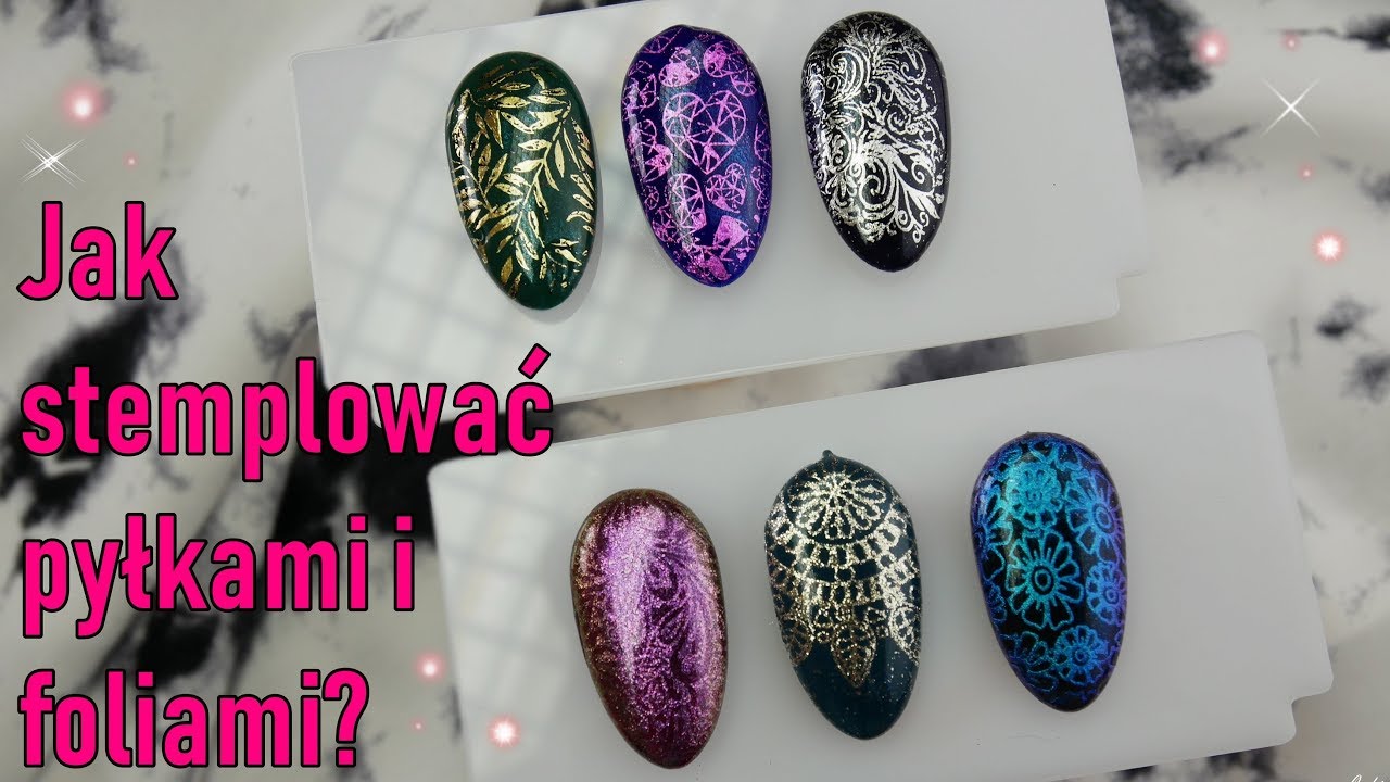 Jak stemplować pyłkami i foliami? 1 PRODUKT, który musisz mieć!