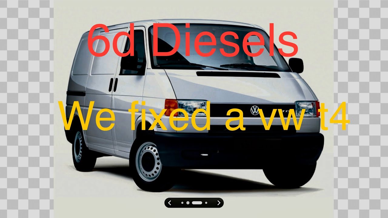 Vw t4 bus is fixed !! 2.5 tdi is alive