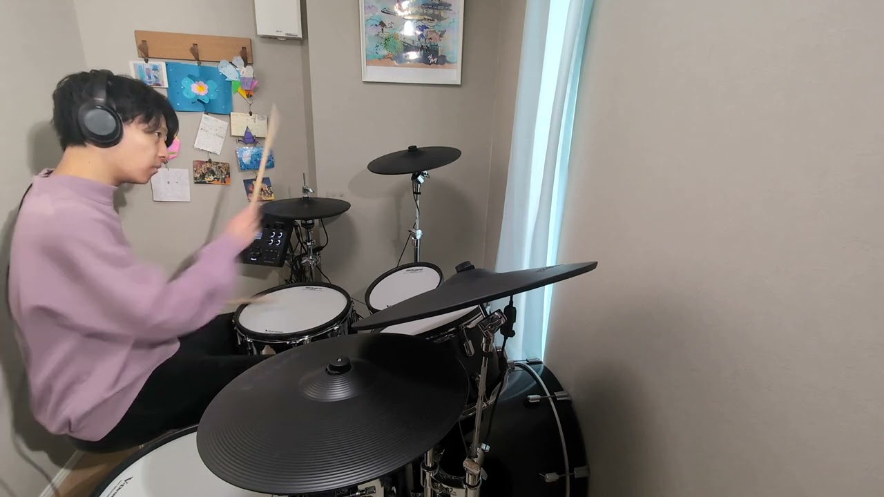 思秋期 / 岩崎宏美 l Shishuki / Hiromi Iwasaki 叩いてみた (drum cover) #RoadToDrumMaster No.284