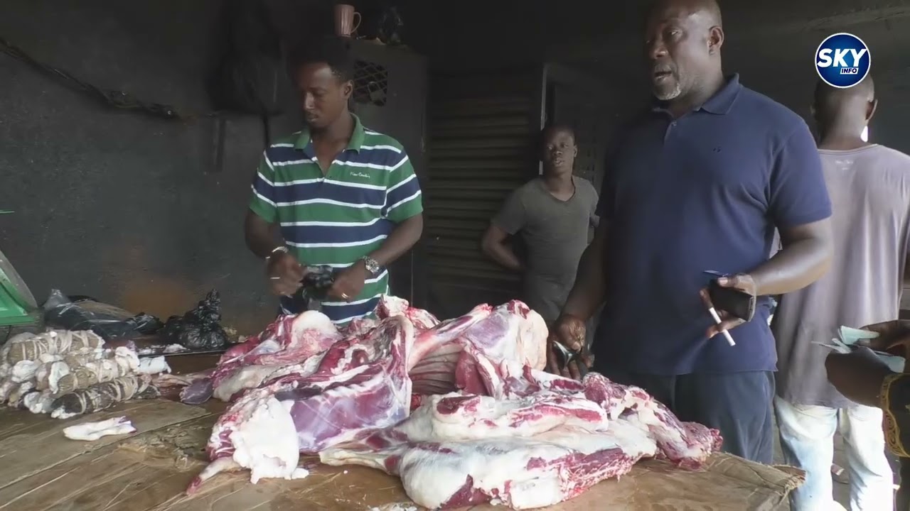 BOUAKE: LA  BOUCHERIE ,une activité noble