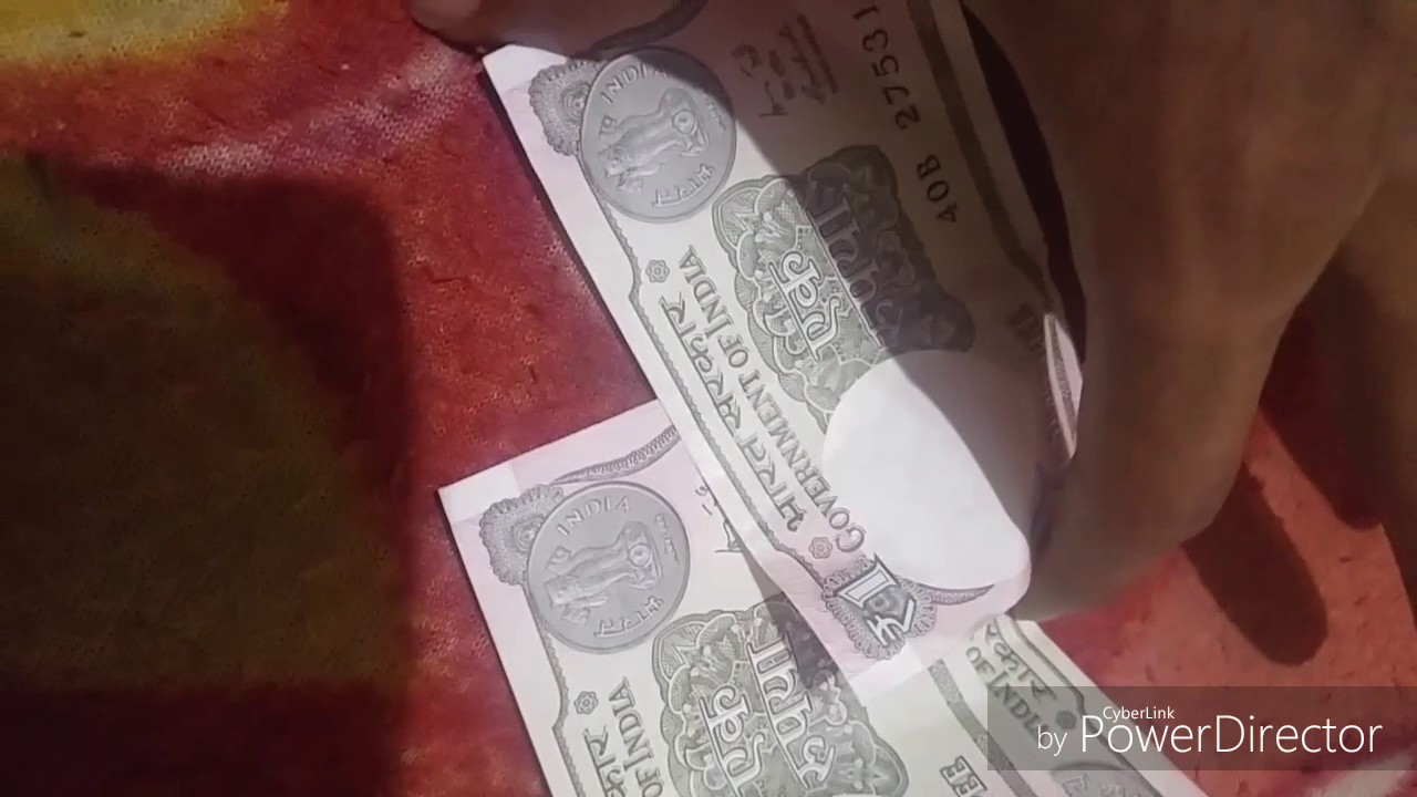 ONE RUPEE NOTE IS BACK - 2016 new one rupee production from Reserve bank of India