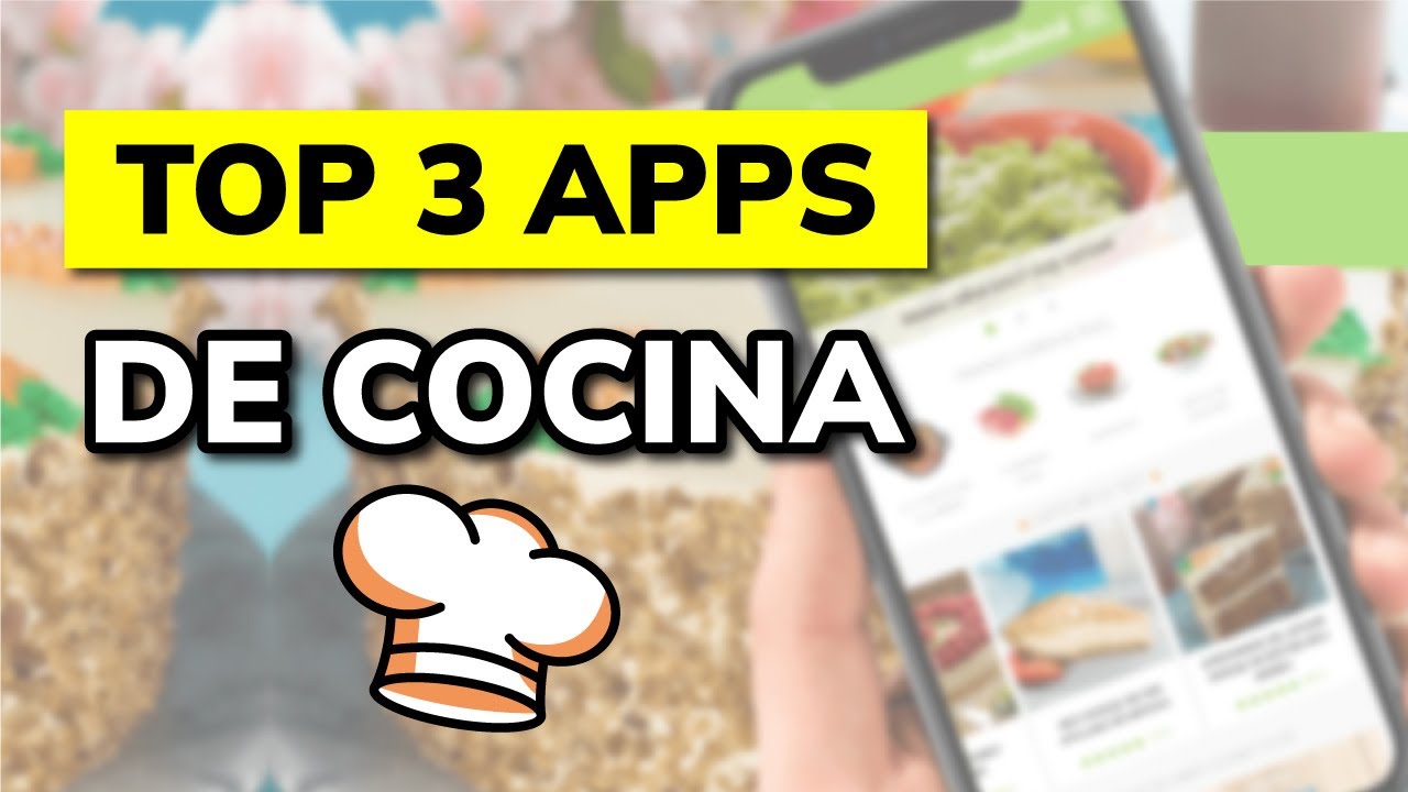 🥇 3 Mejores APPS de COCINA para Android / iOS (2026)