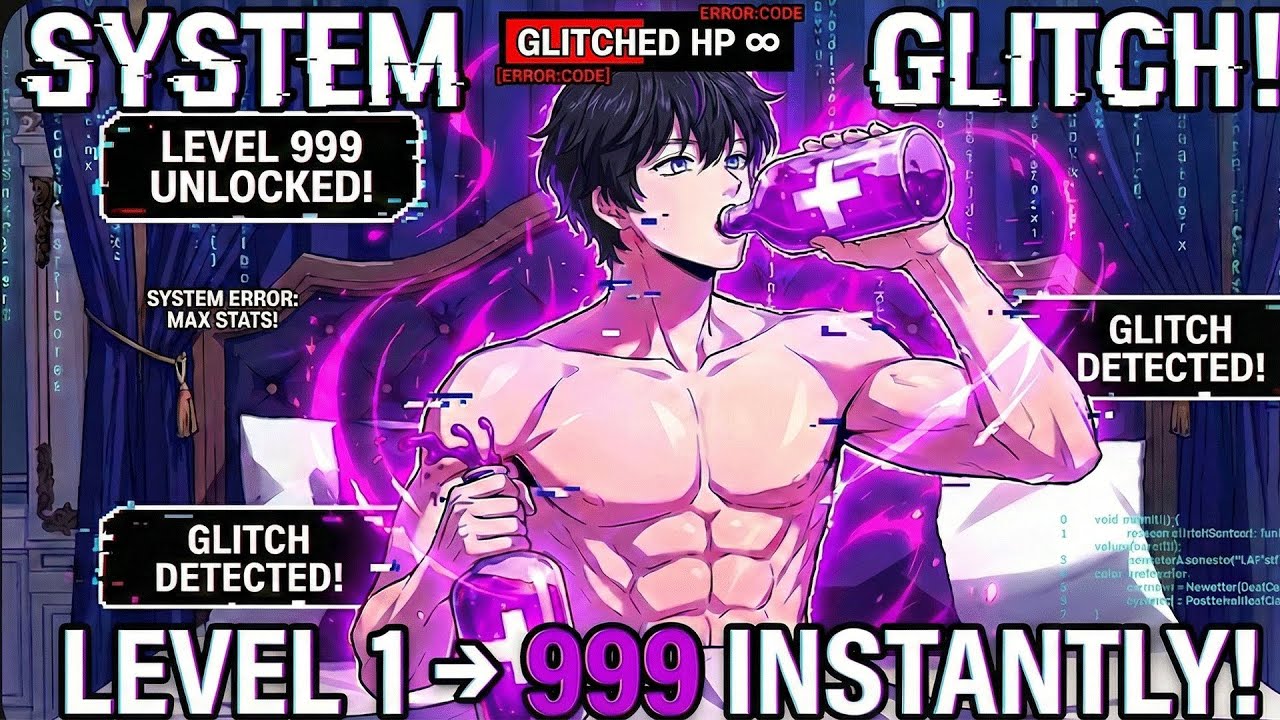 He Found a System Glitch and Leveled Up From 1 to 999 in Just One Second! - Manhwa Recap