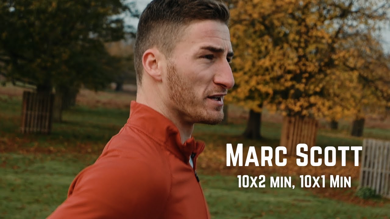 Marc Scott - European 5000m Indoor Record Holder (10x2min, 10x1min)