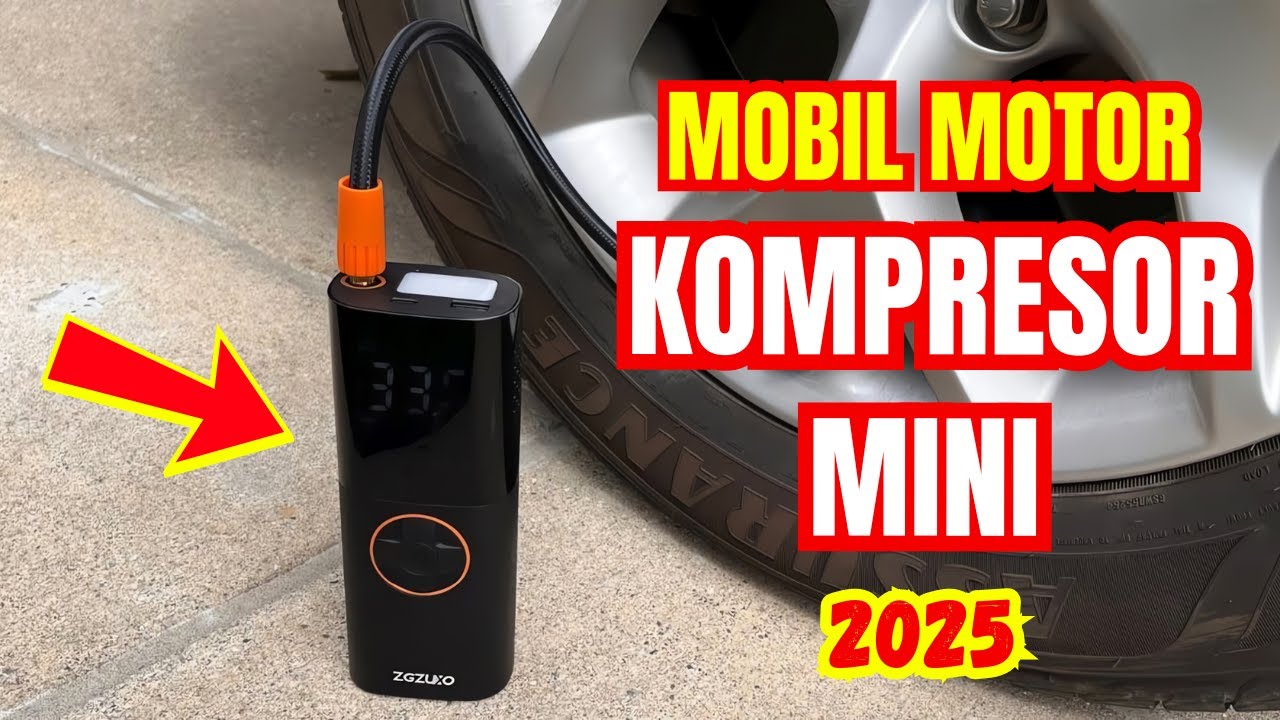 5 Pompa Ban Motor Mobil Elektrik Terbaik Cuma 200 Ribuan!