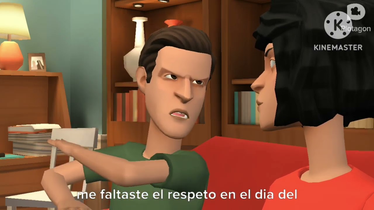 Caillou es castigado en navidad.