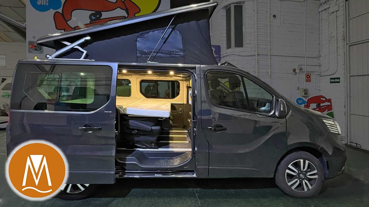 Camperizar Renault Trafic Spaceclass Camper Techo elevable cama