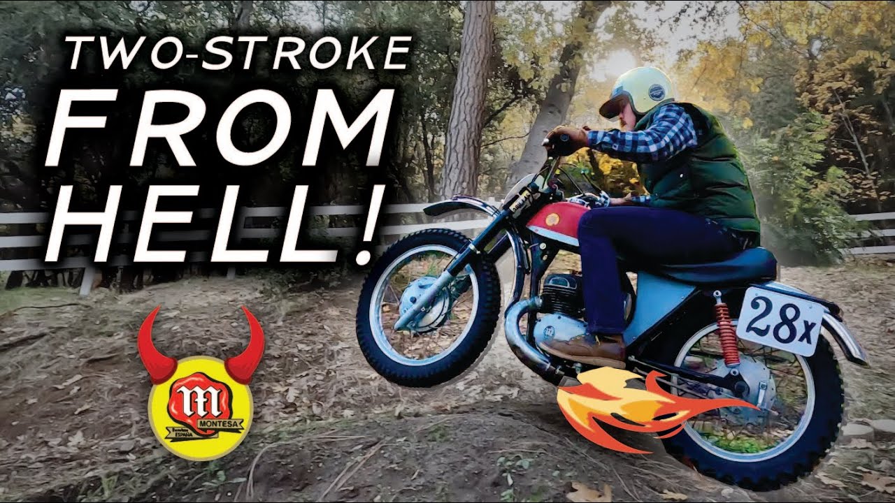 Самый громкий мотоцикл для мотокросса! Montesa Diablo 1964 года | Мотоцикл и пиво, эпизод 16