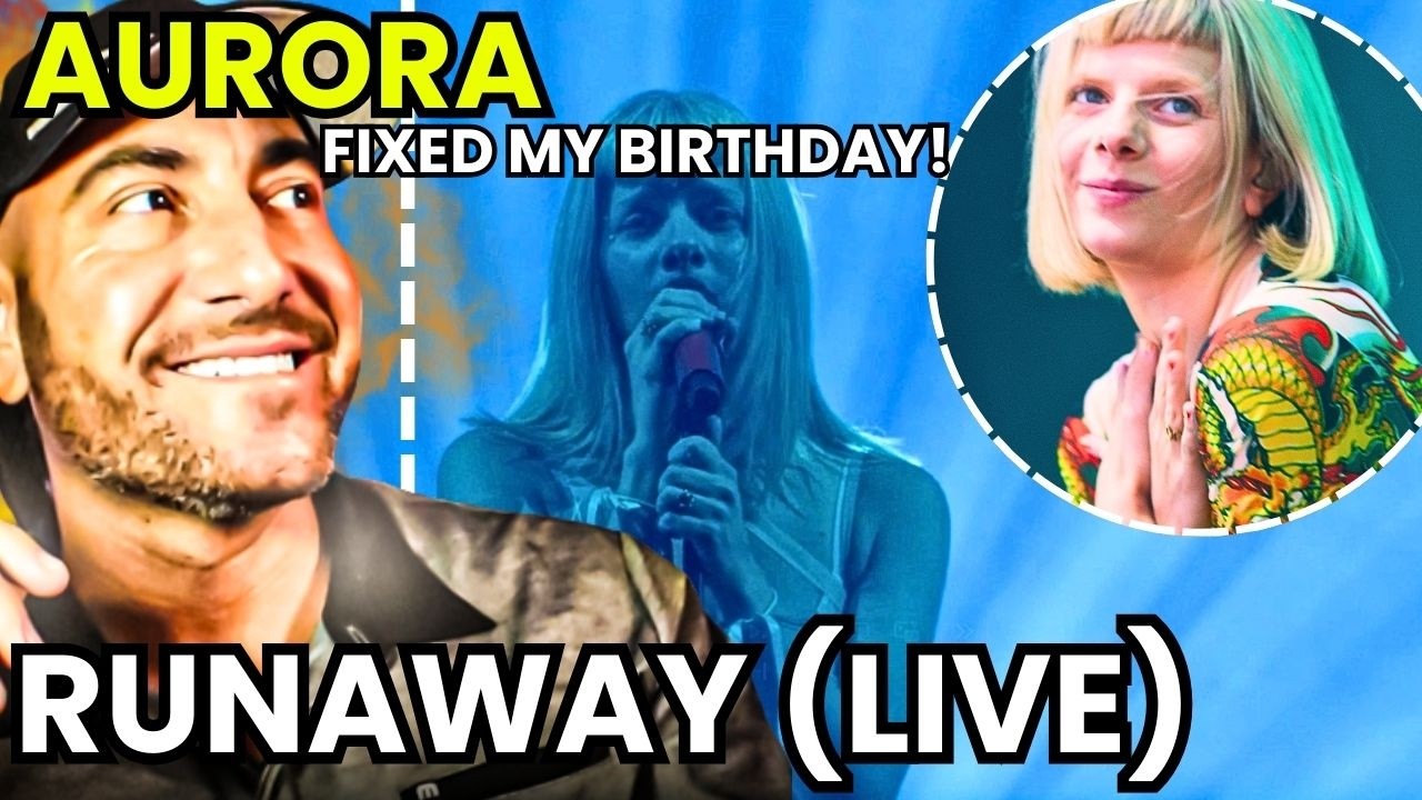 AURORA – Runaway LIVE Mexico City | Reaction | She Fixed My Day!