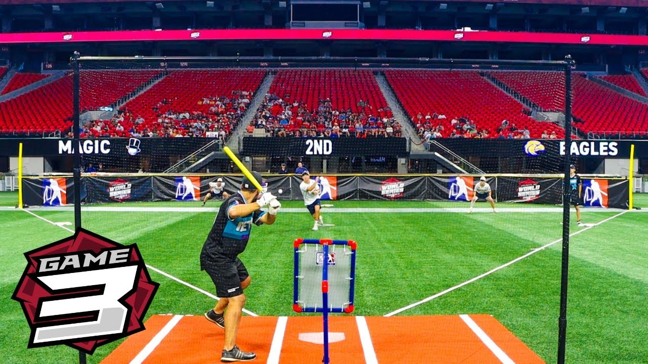 2023 MERCEDES-BENZ STADIUM WORLD SERIES GAME 3 | Magic vs. Eagles | MLW Wiffle Ball
