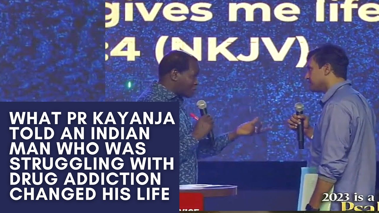 Что сказал пастор Роберт Каянджа молодому человеку, боровшемуся с наркотической зависимостью, и ч...