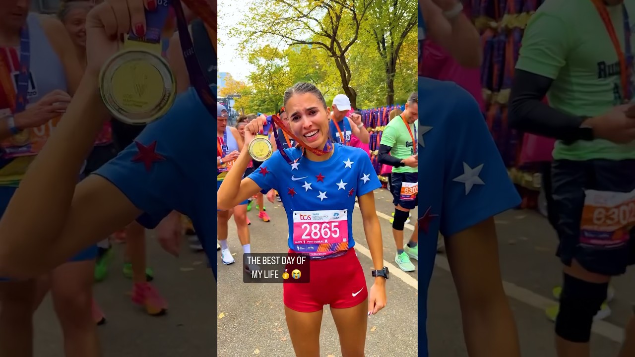 NEW YORK CITY MARATHON FINISHER ❤️ FIRST MARATHON of my LIFE in 3h:19&rsquo;:17&rdquo; 🥹 #marathon #newyork