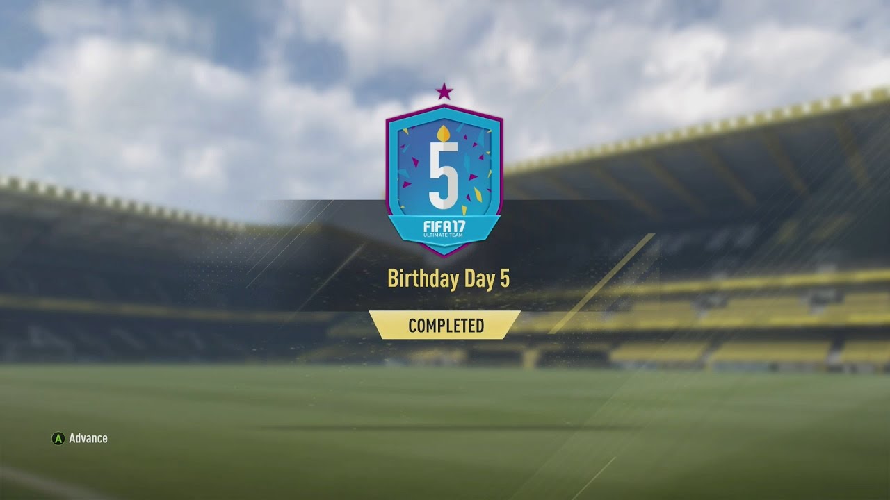 FUT BIRTHDAY DAY 5 SBC COMPLETED CHEAP! | Fifa 17 Ultimate Team Squad Builder