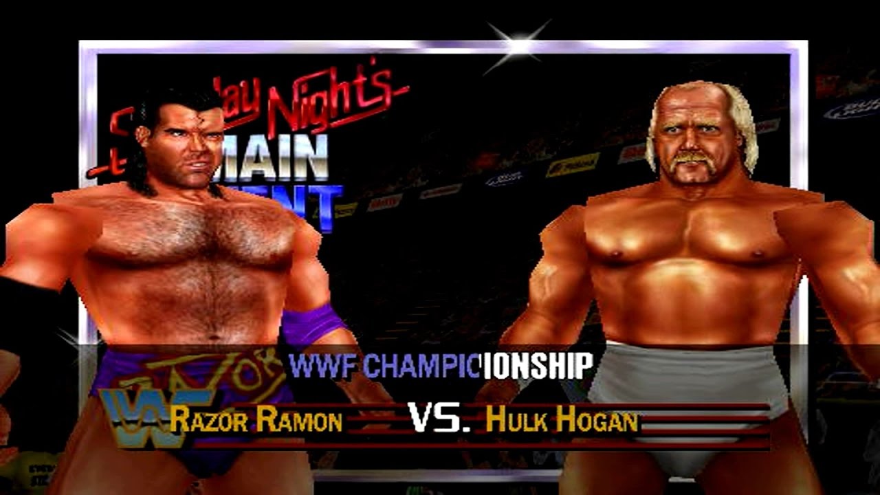 WWF Legends 2.1 Matches - Razor Ramon vs Hulk Hogan