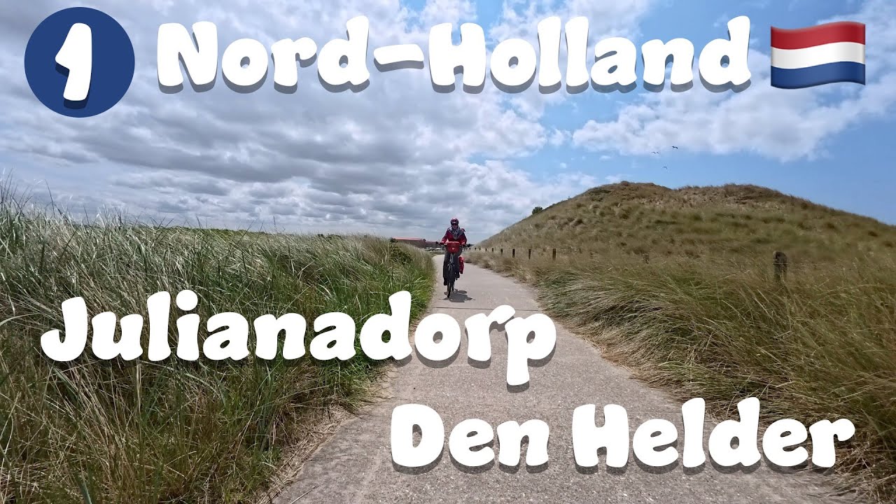 Holland-Urlaub 1/7: von Julianadorp nach Den Helder auf dem traumhaften Dünenradweg.