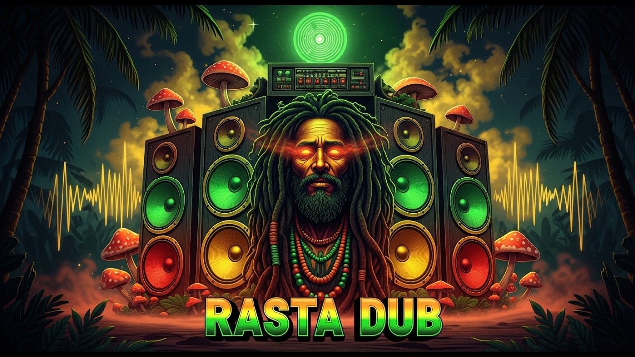 Deep Dub Reggae 70 BPM 🌿 Sub Bass Meditation | Roots Sound System (Heavy Bass Night Session)