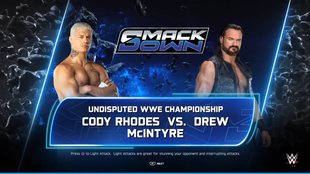 Cody and Drew have a classic in WWE 2K25 Who will win