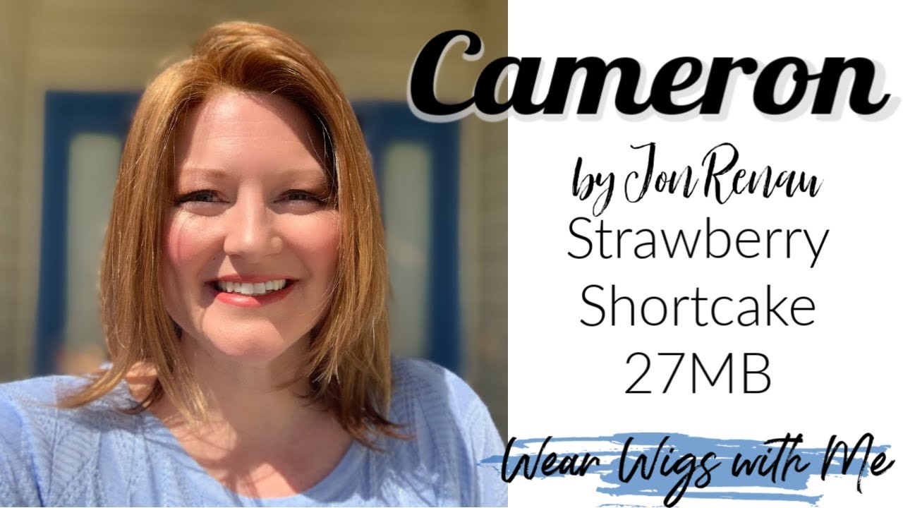 WIG REVIEW Cameron by Jon Renau in Strawberry Shortcake (27MB)