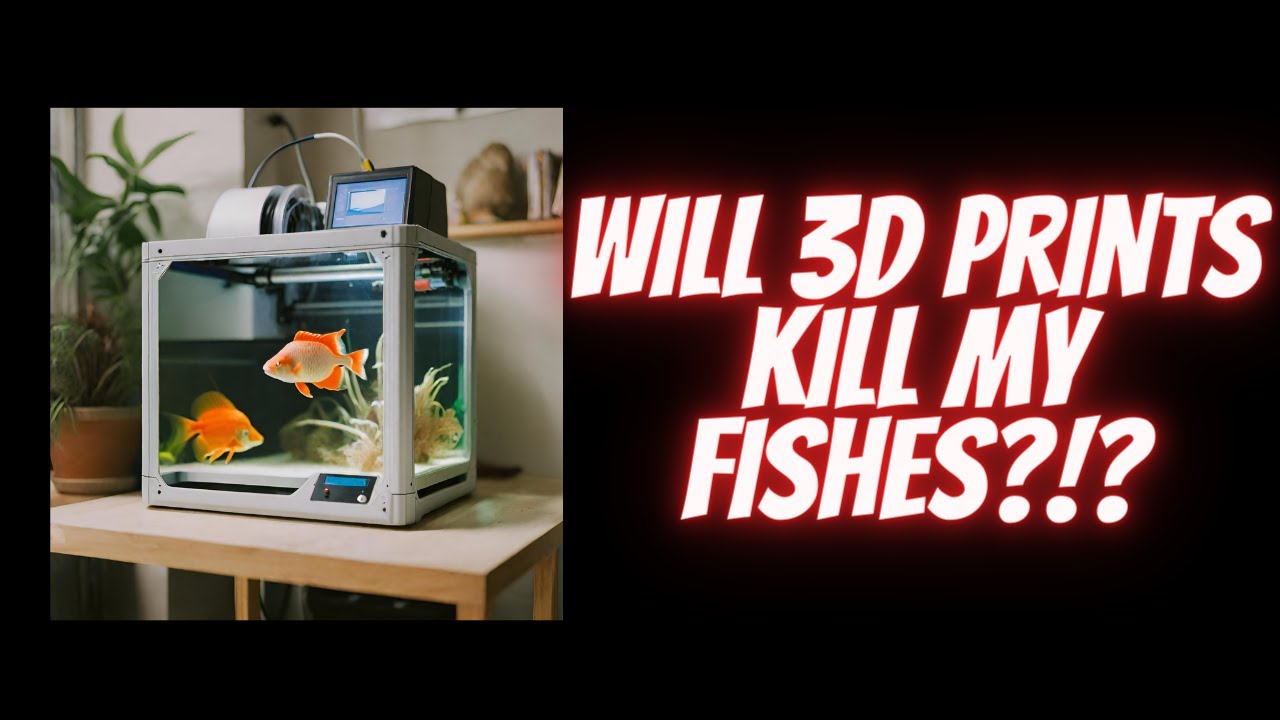 Безопасна ли 3D-печать для аквариумов?!