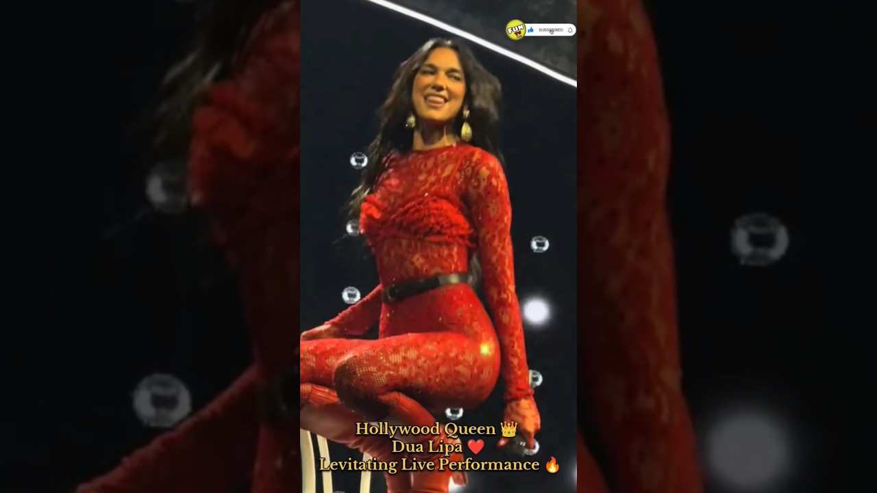 Dua Lipa ❤️ Levitating Live Performance 2025 | Must Watch 🔥 #shorts #dualipa #poprising #popband
