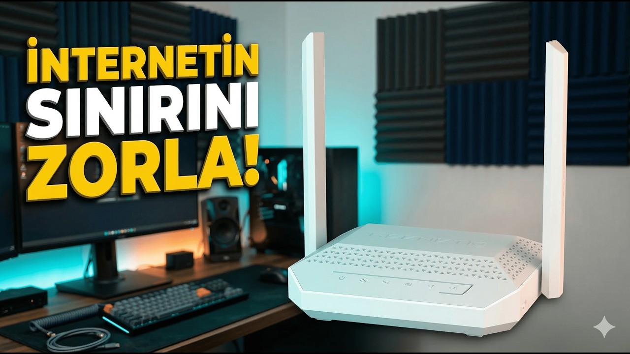 Evdeki İnternet Krizine Son! Keenetic Racer İncelemesi ve Kurulumu