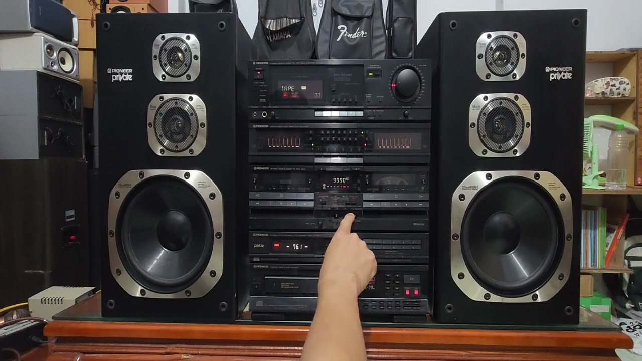 Bộ Dàn Pioneer X-530V 85W Japan âm thanh cực hay Giá 4600k, LH ; 0979751139