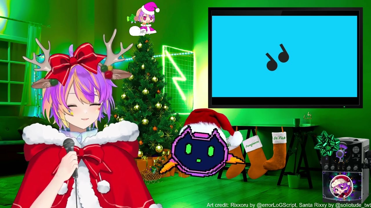 Christmas karaoke sing-along party!!