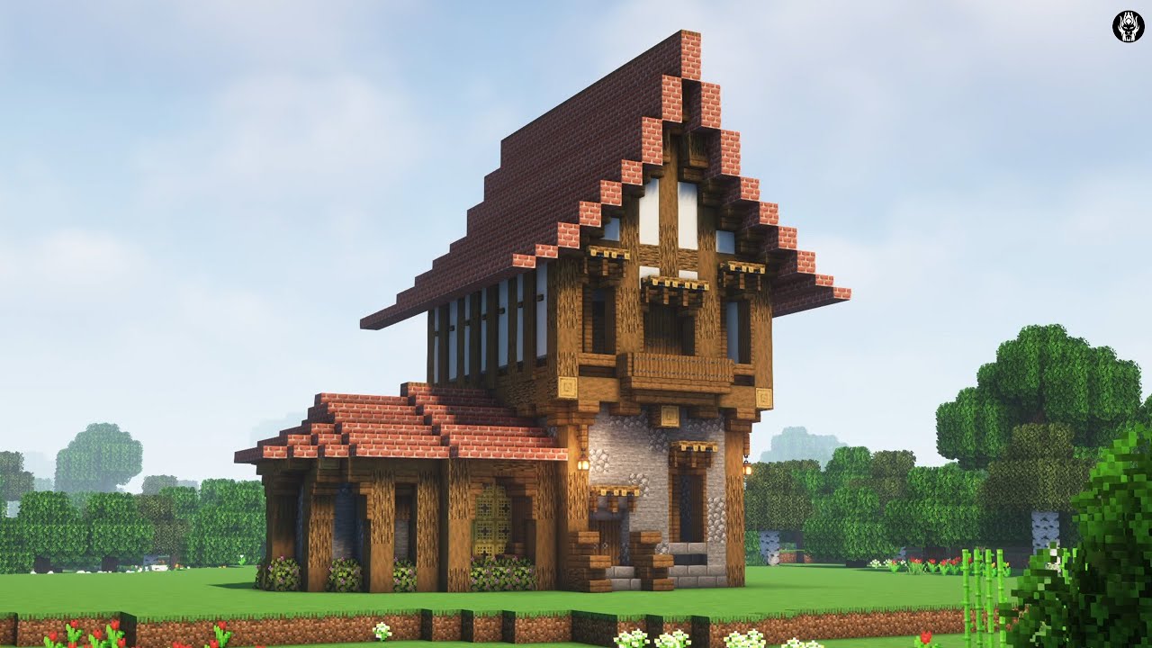 Minecraft Medieval House Tutorial