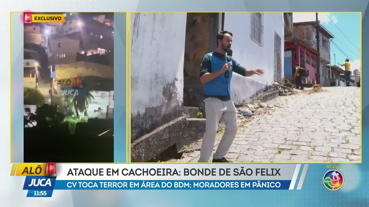 Ataque em Cachoeira: Bonde de São Felix | ALÔ JUCA | TV ARATU