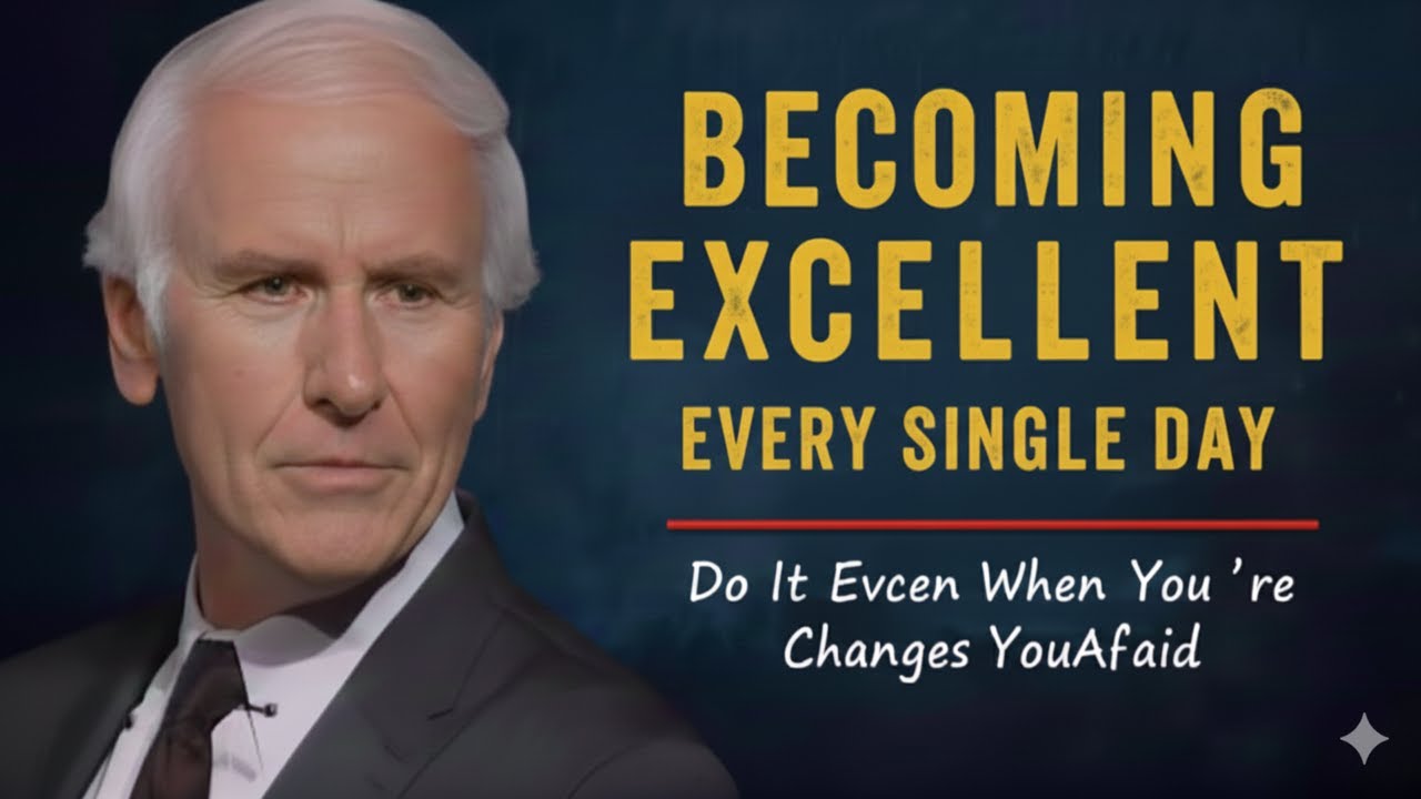Becoming Excellent Every Single Day | Do It Even When You’re Afraid  | Jim Rohn Motivation
