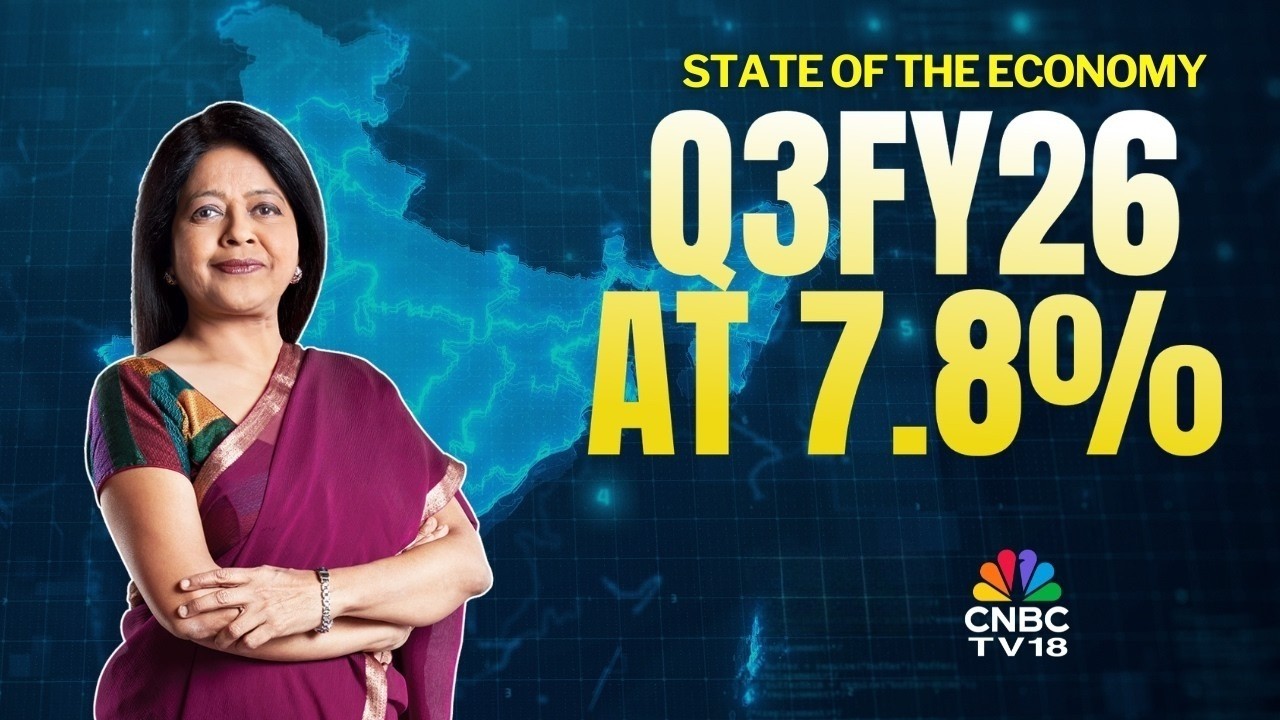 Q3 Growth At 7.8% Under New GDP Series | New GDP Series | Indianomics | CNBC TV18
