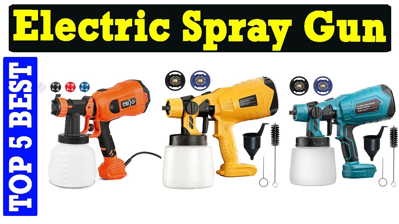 Top 5 Best Electric Paint Spray Guns 2026 On AliExpress