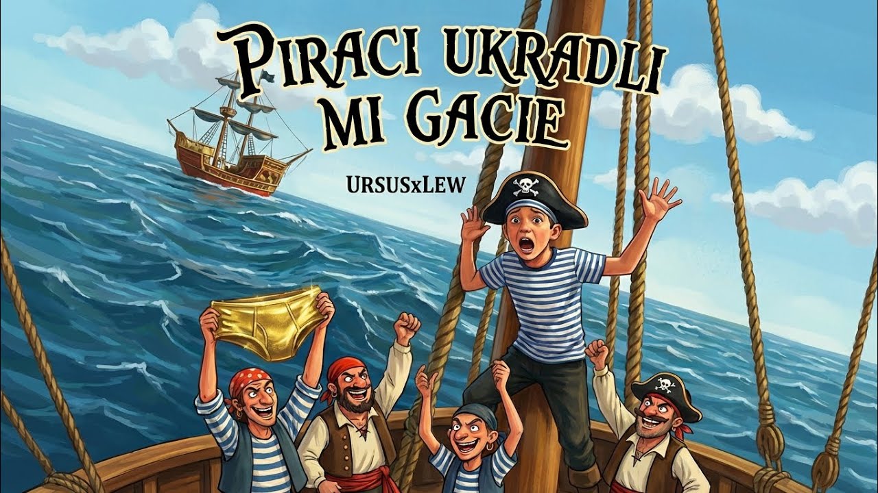 Piraci ukradli mi gacie! KA-KA-KA piraci złodzieje!