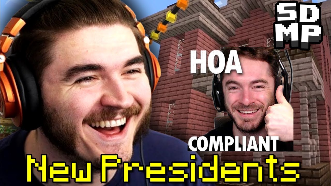 Jschlatt Creates the First Government on SDMP Minecraft with CaptainSparklez (Schlatt)