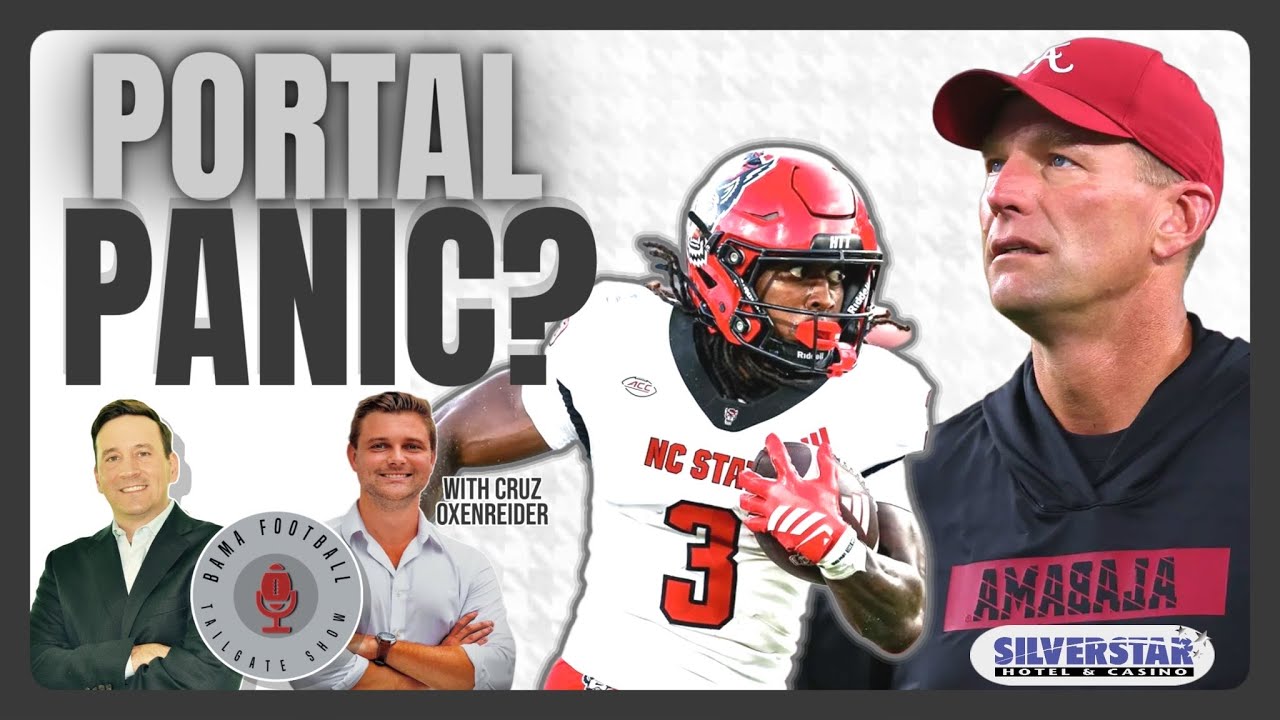 DeBoer and Tide Fighting Dirty Portal System | Alabama Crimson Tide Podcast