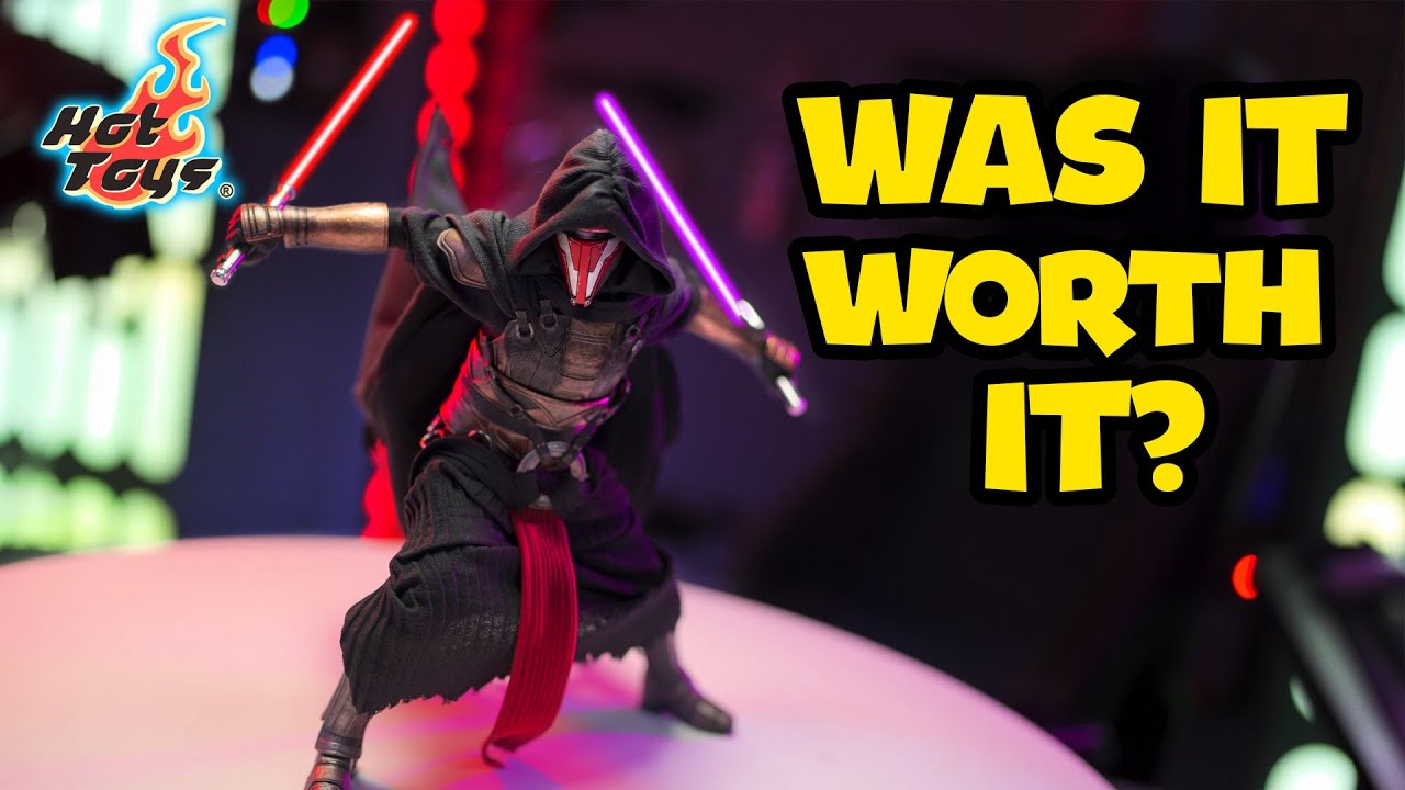 Star Wars Hot Toys Darth Revan Figure Unboxing And Review!